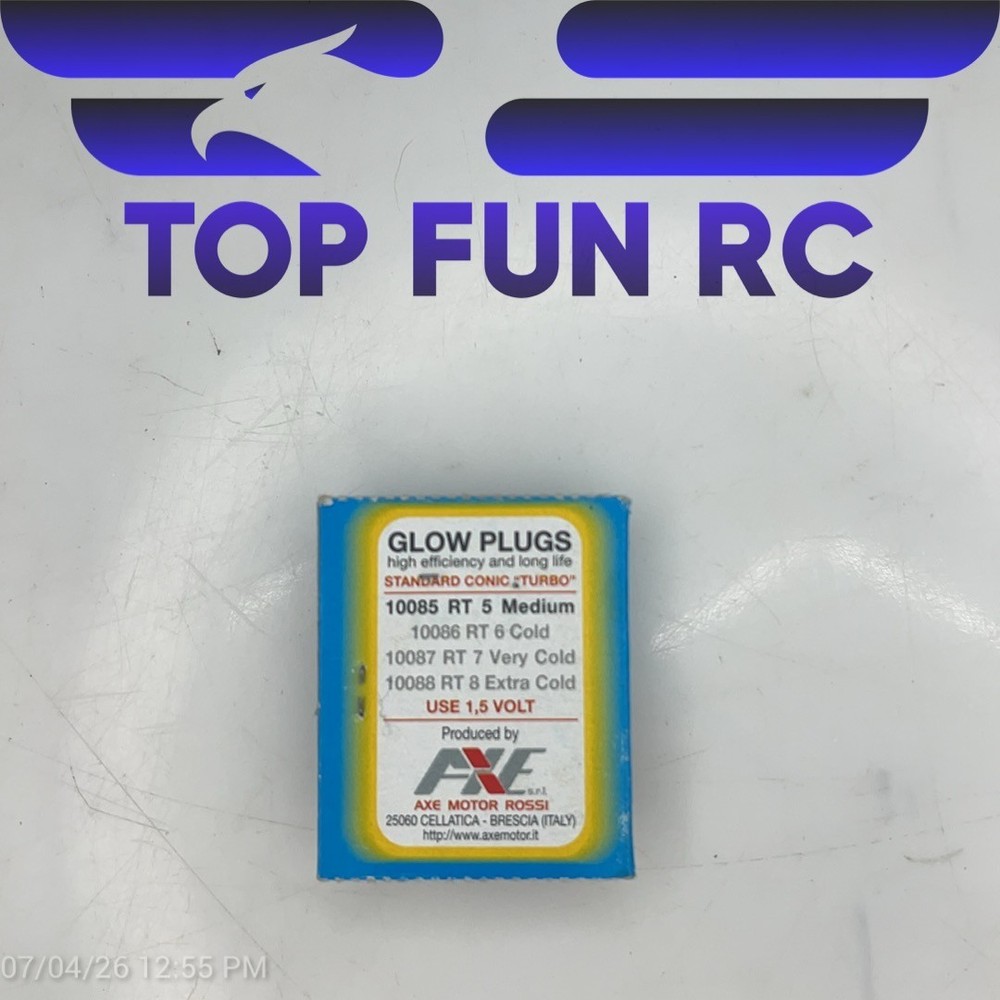 Axe Motor Rossi RT 5 Glow Plug