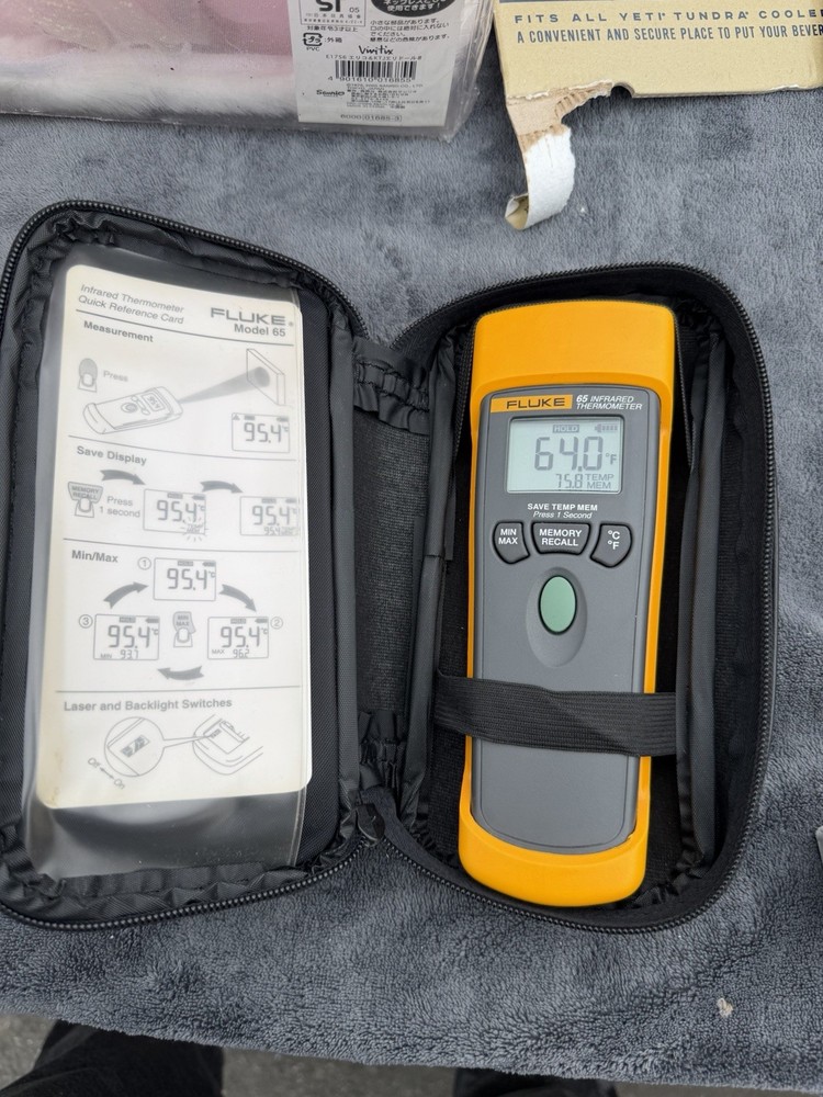Fluke 65 Infrared Thermometer - New Open Box