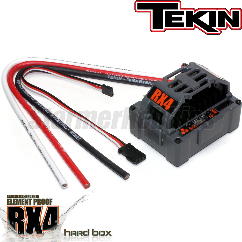 Tekin RX4 Hardbox Waterproof Brushless ESC TEKTT2000 TT2000 Includes Wiring