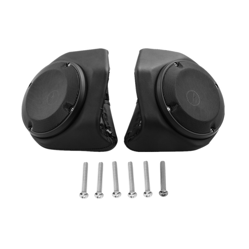 King Trunk Backrest Rack Speakers Light Fits For Harley Touring 2014+