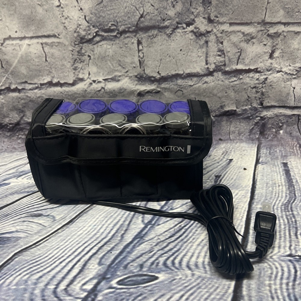 Remington Compact Ceramic Ionic Hot Rollers w/Travel Case Prem Model NIB Opened