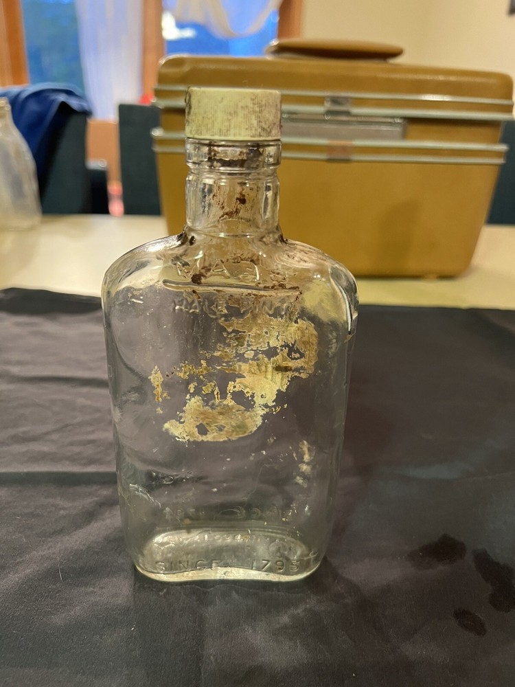 Antique Bottle With Cap, 1705