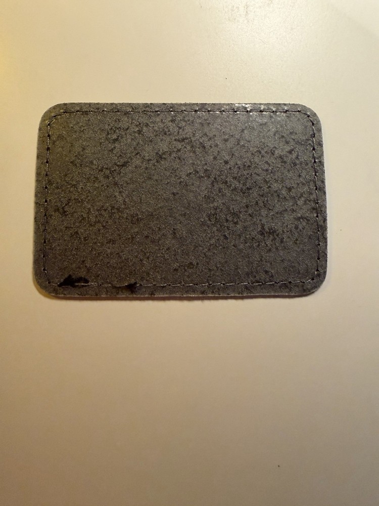 Smith & Wesson Iron on Leather Patch 3” X 2” Custom