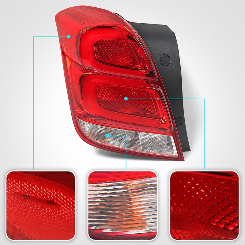 For Chevy Trax 2017-2022 Tail Light Brake Lamp W/ LED Replacement Left & Right