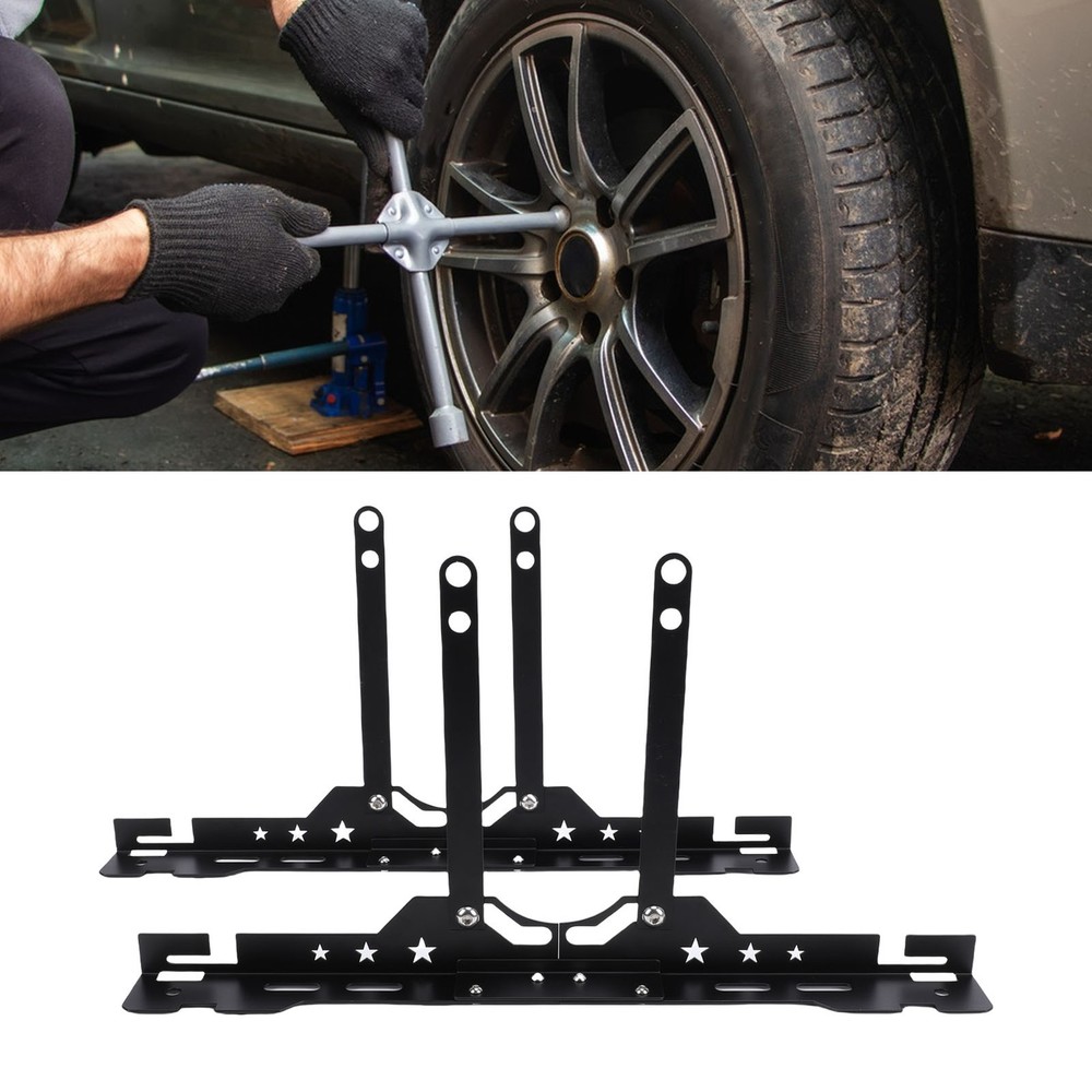 2 Sets Heavy Duty Wheel Alignment Tool Plate For Car Front End Alignment JCFO