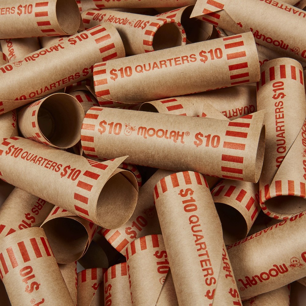 Paper Coin Wrappers Assorted 36 Count