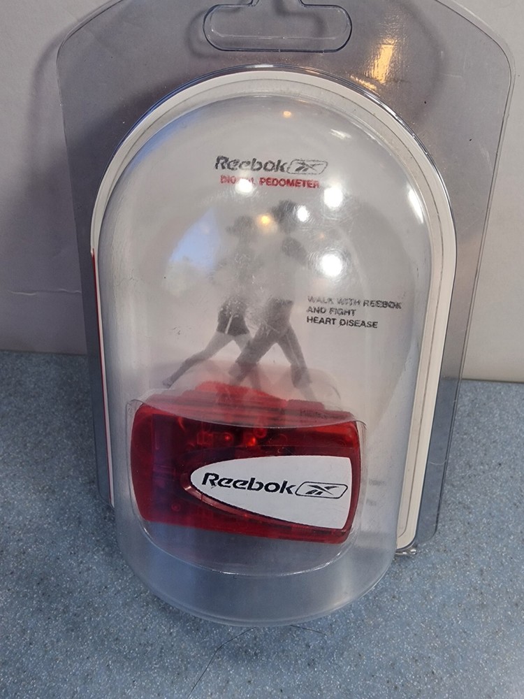 Reebok Digital Clip On Pedometer Count Your Steps Back Into Shape Sealed New