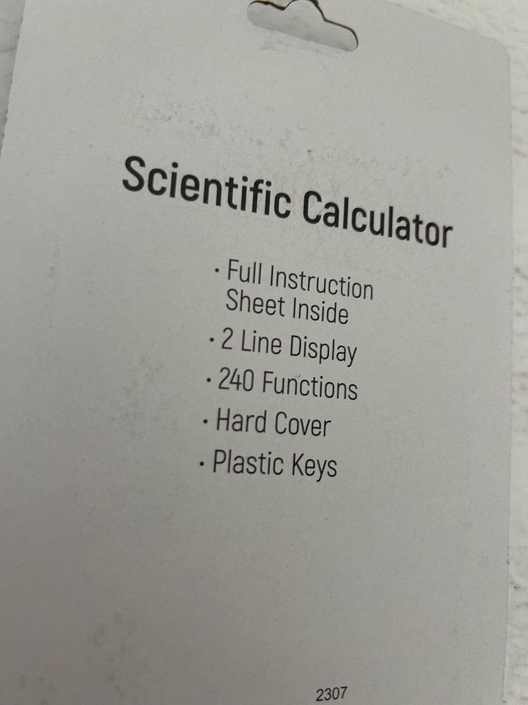 Studio Art 2 Line Display Scientific Calculator