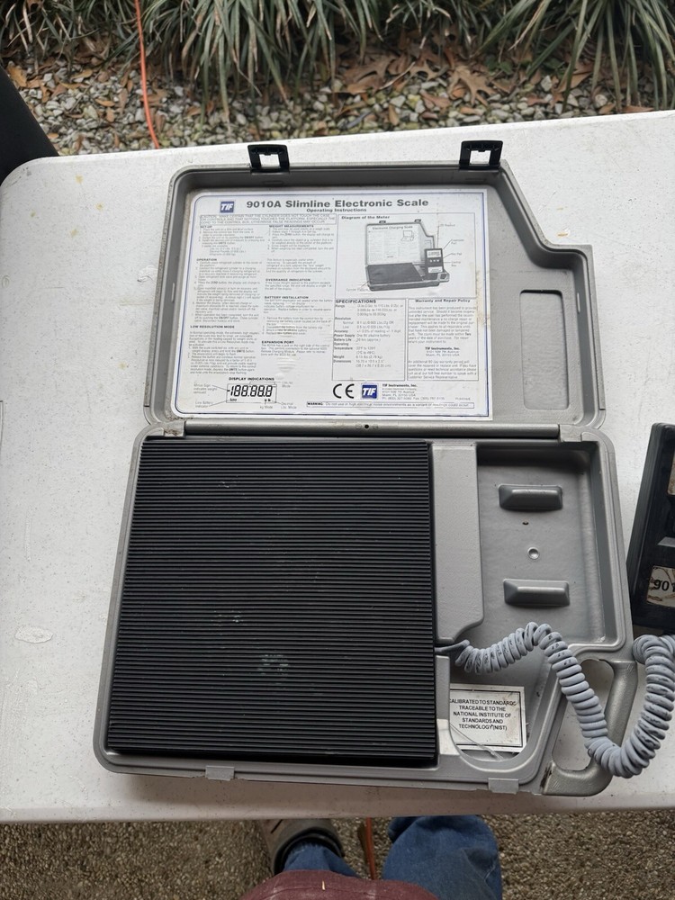 Electronic Refrigerant Scale