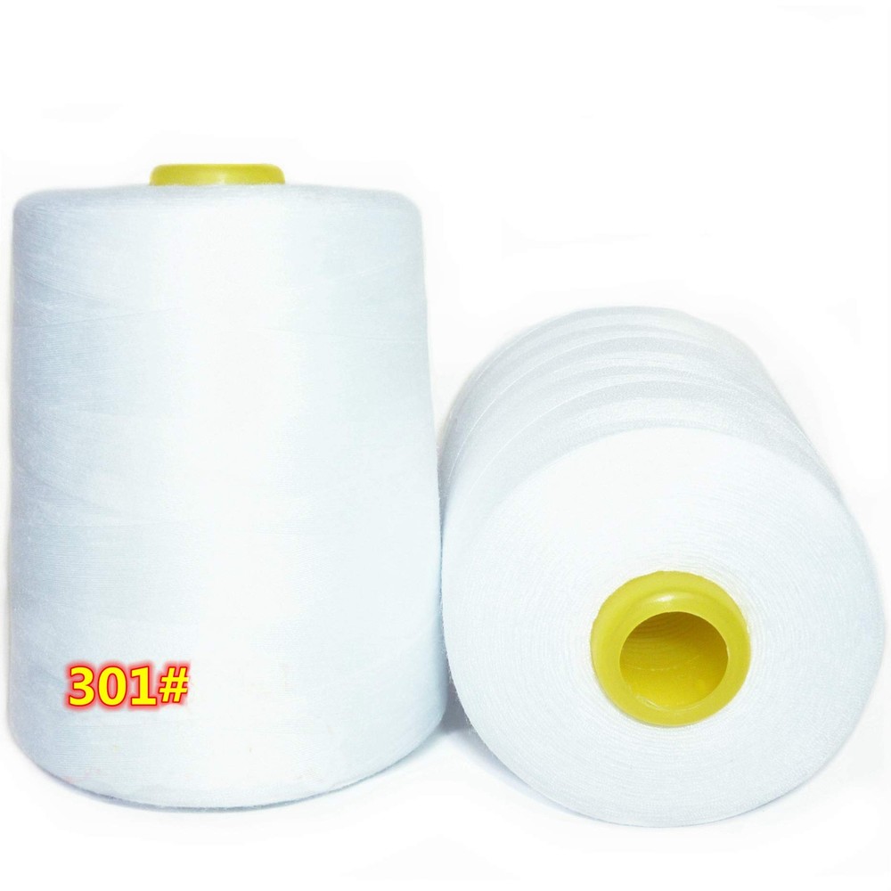Sewing Thread Spools Serger Cone 8800 Yards Each of 100% Polyester Thread for...
