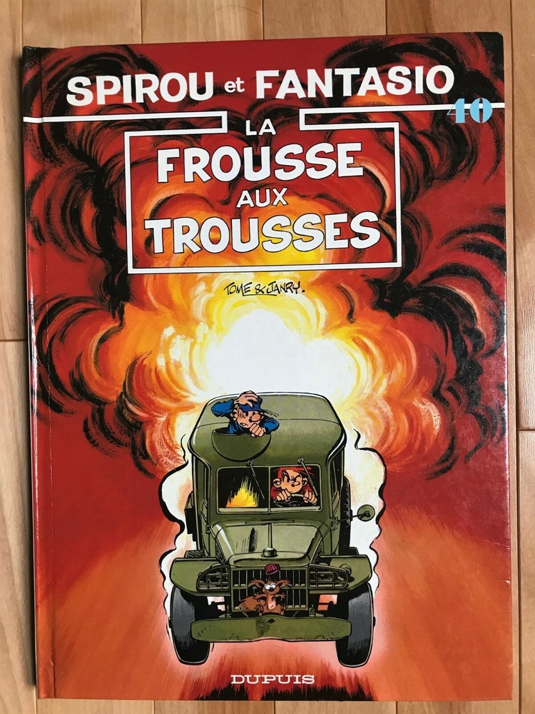 Spirou La Frousse aux trousses EO 1988