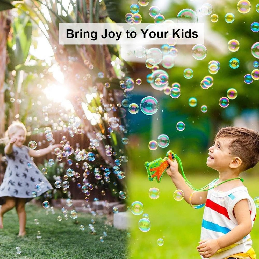1L High-Capacity Automatic Bubble Machine with 45ft Remote, Metal Blower for ...