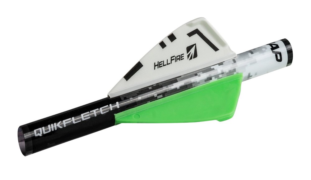 New Archery Products Quikfletch Hellfire 2"