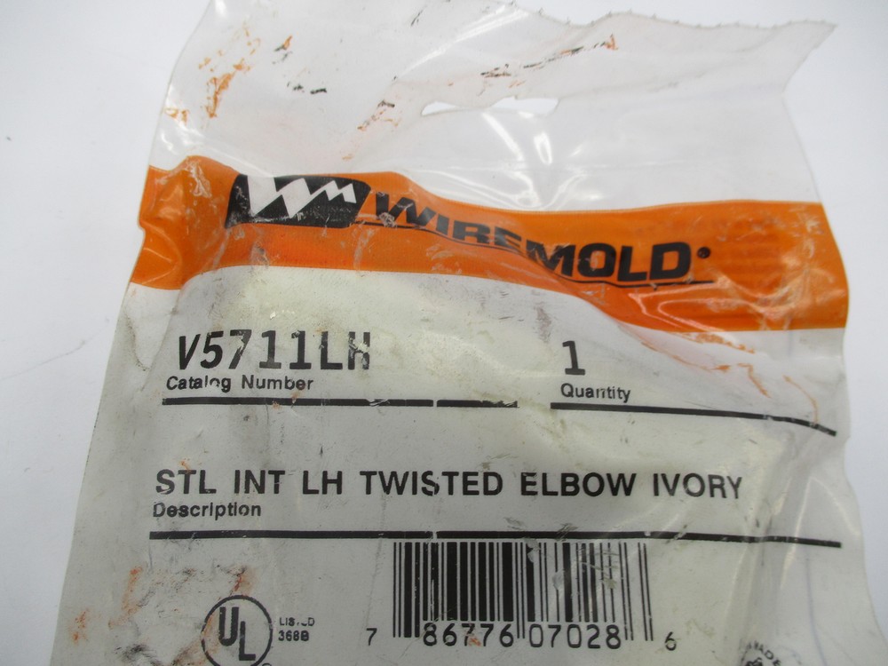 WIREMOLD V5711LH INTERIER LH TWISTED ELBOW NSMP