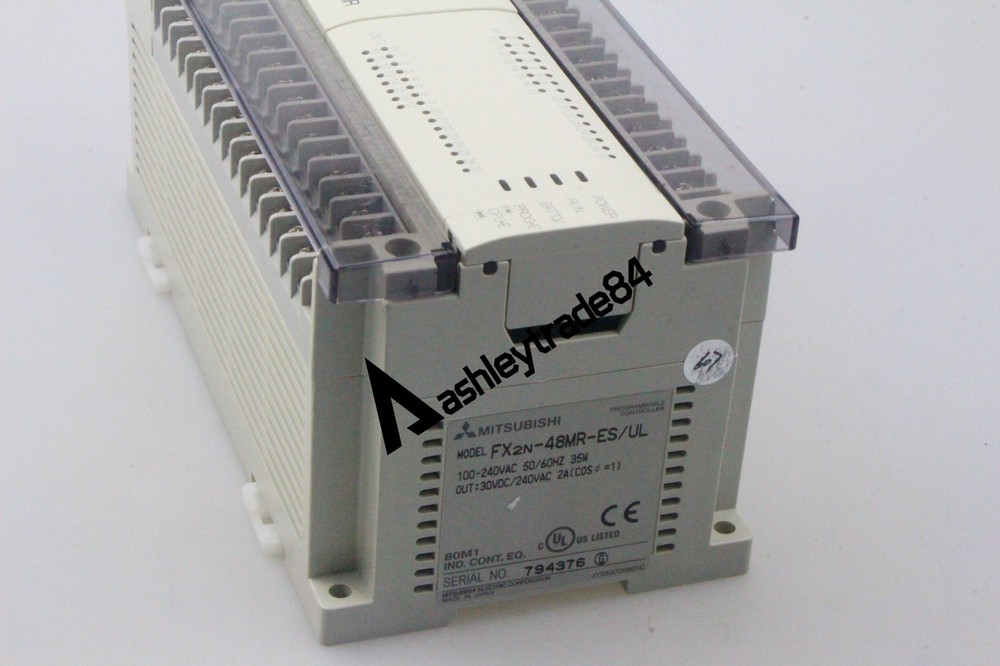 Used Mitsubishi PLC FX2N-48MR-ES/UL PLC Tested