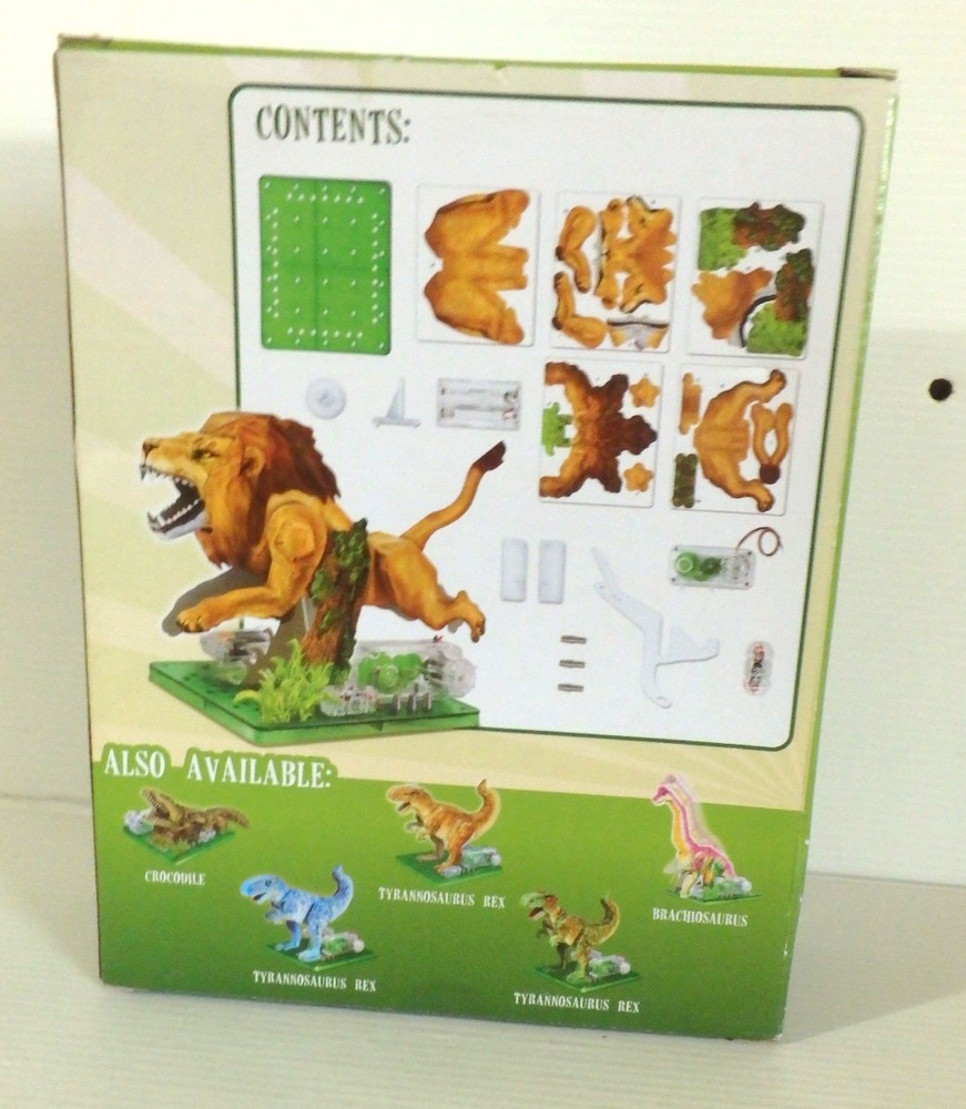 The Chaos Machine (Fat Brain SCIENCE ) + Wild Imagination 3D Puzzle / Both NOB
