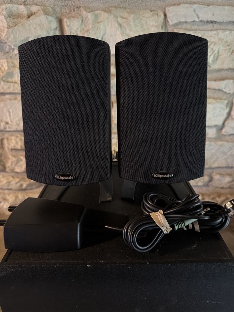 Klipsch ProMedia 2.1 THX® Bluetooth Certified Computer Speaker System. Video!