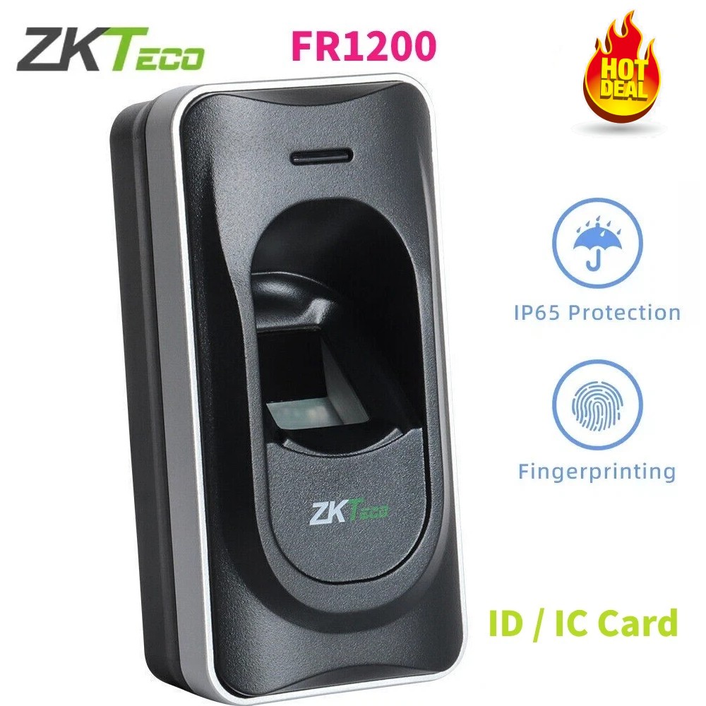 ZKteco FR1200 inbio160 Access Control Fingerprint Exit Reader IC  /ID Card New