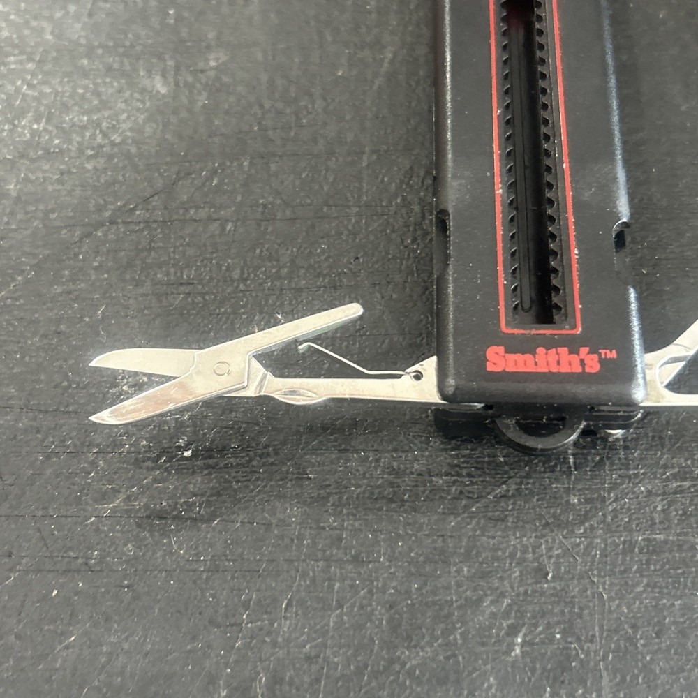 Vintage Smith's Diamond Sharpener with Several Other Tools Including Sheath