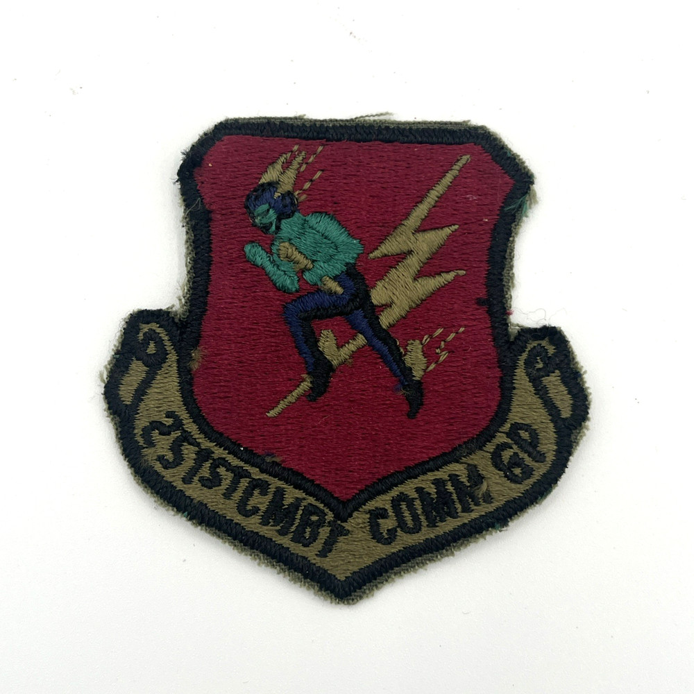 Vintage USAF 251st Combat Communications Group Patch – Merrowed Edge