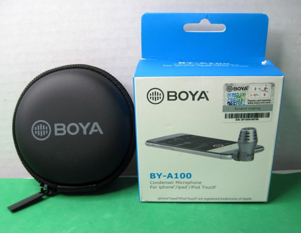 Boya Smartphone Condenser Microphone BY-A100