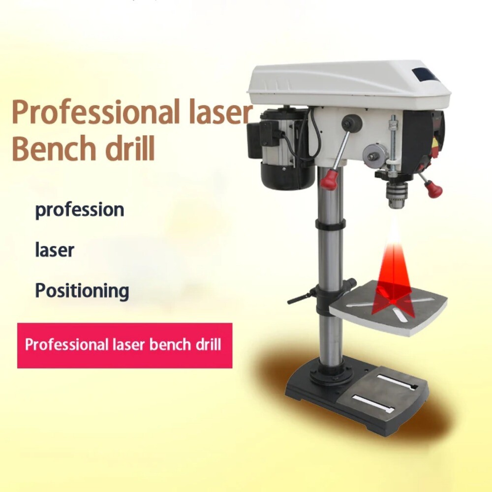 Laser Table Drill Multifunctional Home Use Stepless Speed Control Drill