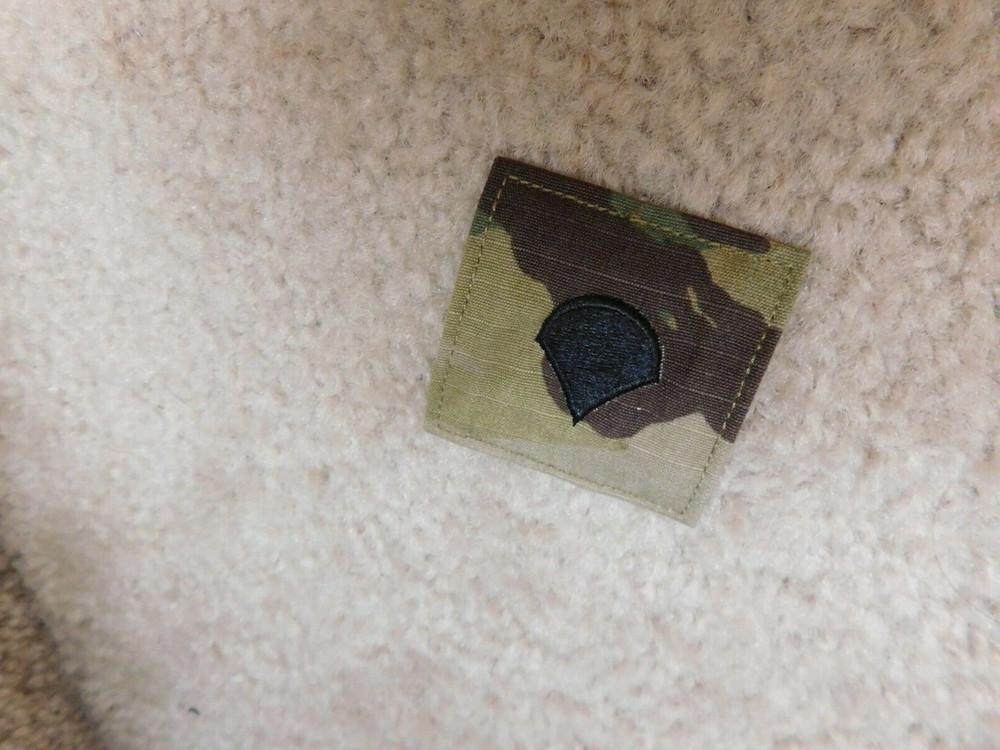 US ARMY OCP E4 HOOK & FASTENER PATCH