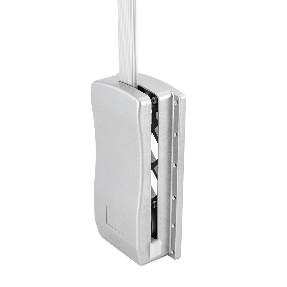 Pull Down Closet Rod for Hanging Clothes Retractable Wardrobe Hanger Silver 10kg