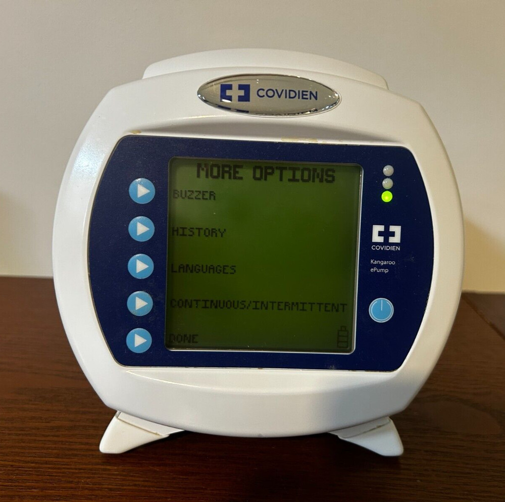 COVIDIEN Kangaroo E Pump & Pole Clamp & Power Adapter