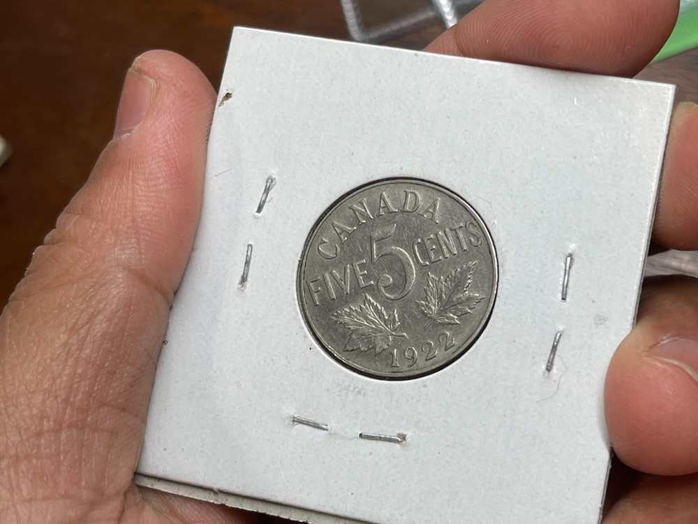 1922 Canada Nickel Coin High Grade High Value
