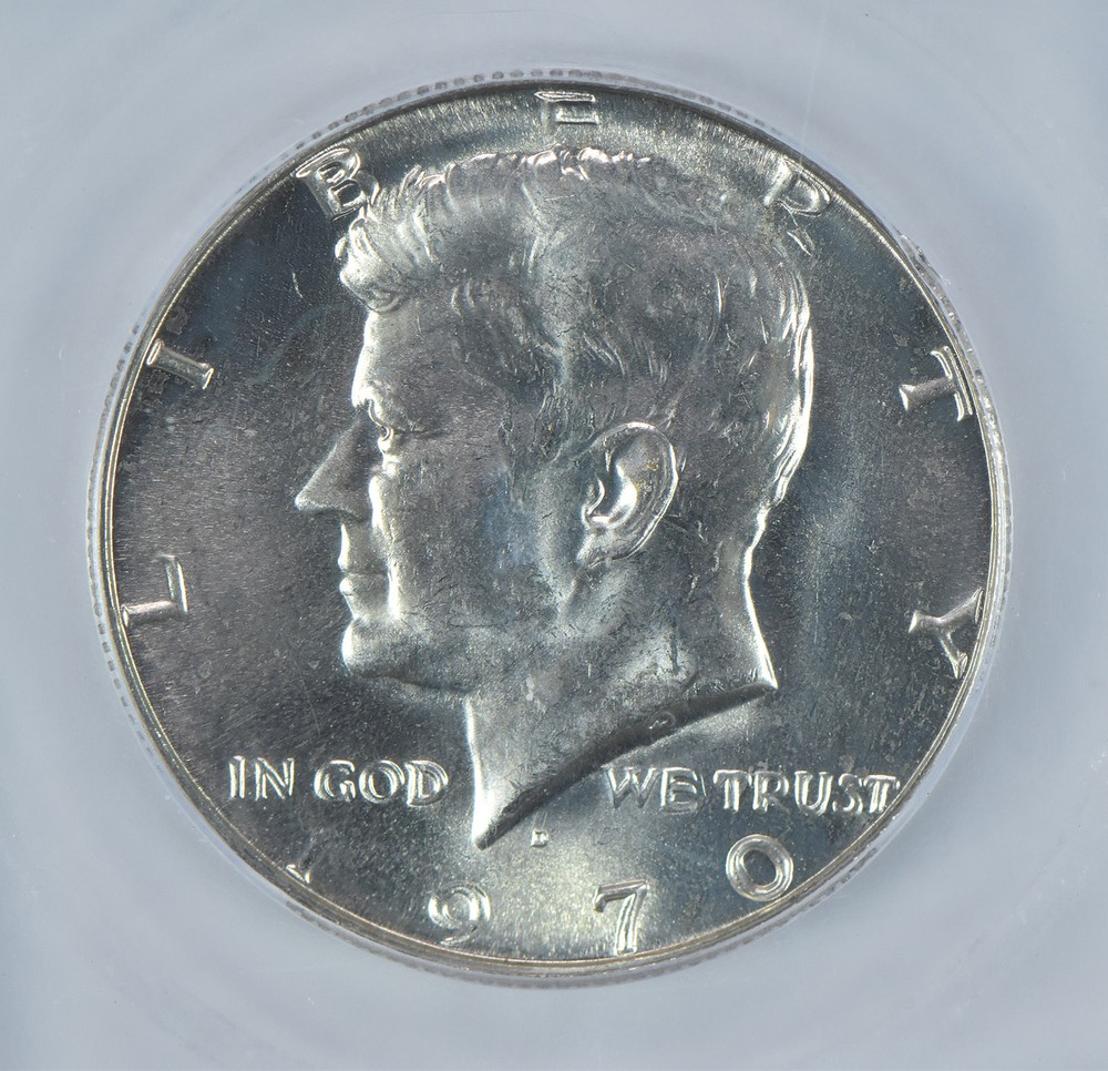 1970-D Kennedy Half Dollar MS66 ICG