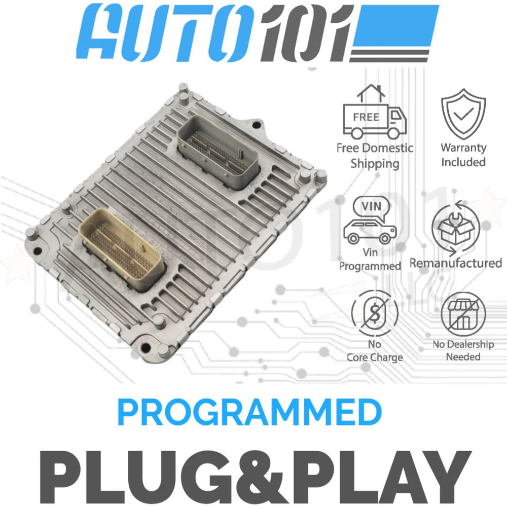 VIN Programmed 2019 Ram 1500 5.7L Engine Computer 68378711 Plug&Play