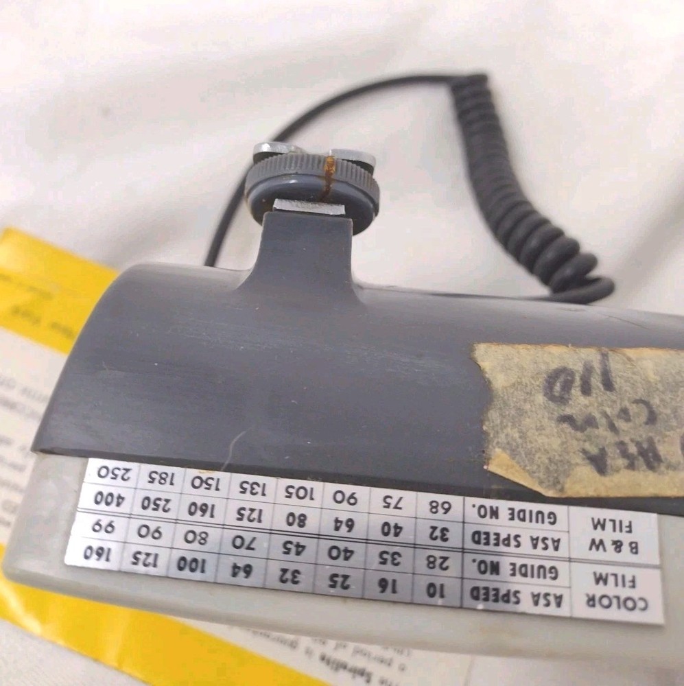 Vintage Spira-Lite Flash Unit With Cables Used