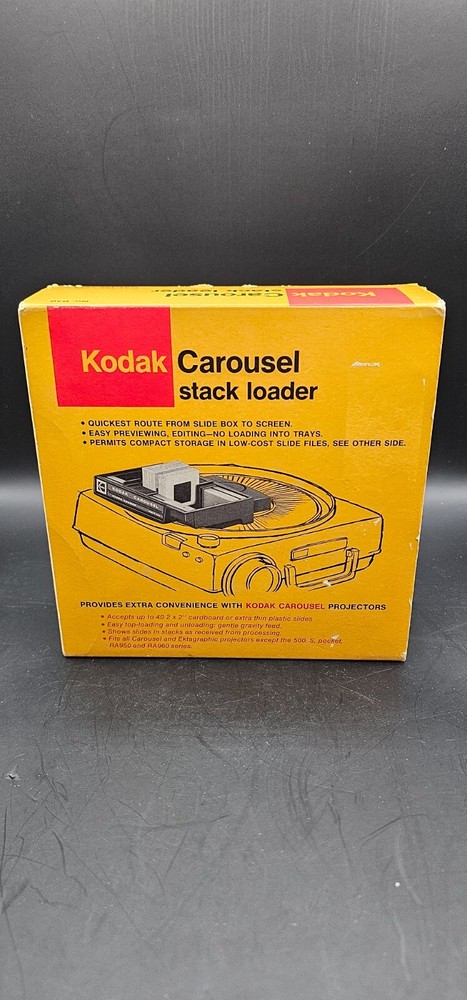 Kodak Carousel Stack Loader No. B40 - CAT 1514249 - READ