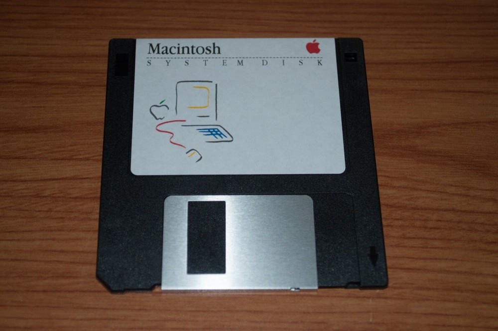 Apple Macintosh Startup Disk for Vintage Mac - System 3.0 w/ MacWrite & MacPaint