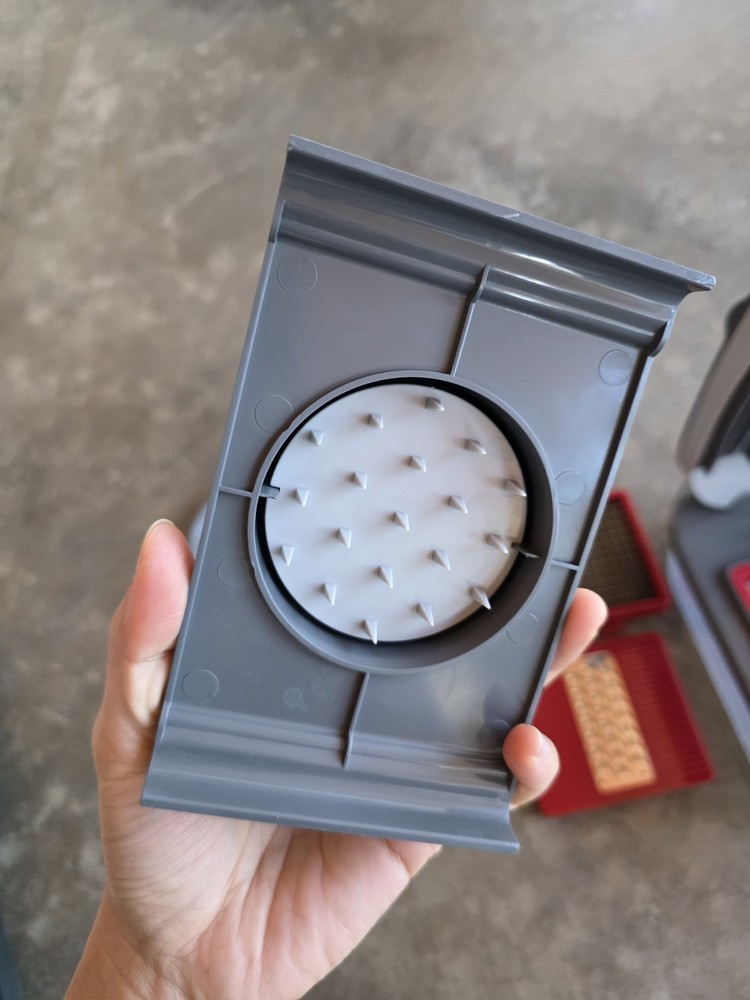 Chopzilla Multi Function Chopper Interchangeable Blades, Container, Brush