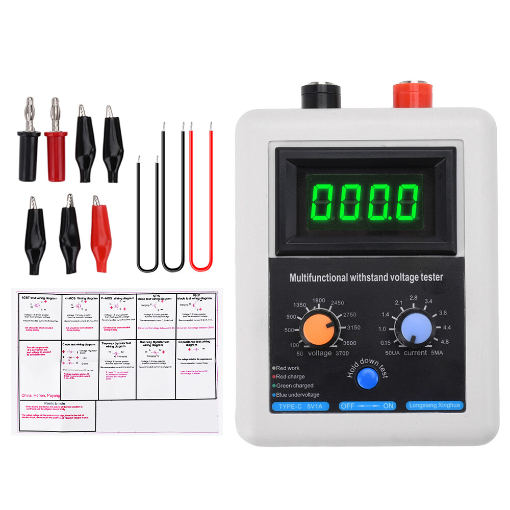 DC0V-3500V IGBT Voltage Transistor Tester Diode MOS Triode LED Voltage Tester