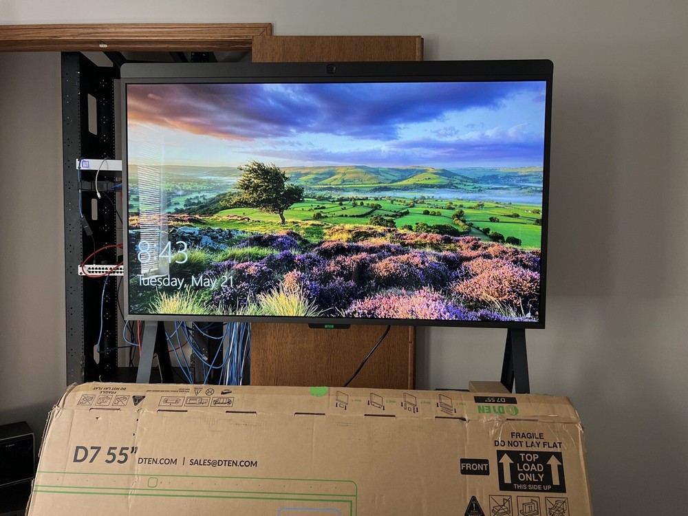 DTEN D7 55" 4K DB0355 All in One Interactive Whiteboard Webcamera TouchScreen