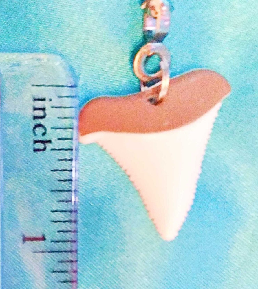 Set of Two ~ Shark Teeth ~ Ceiling Fan Pull Chains