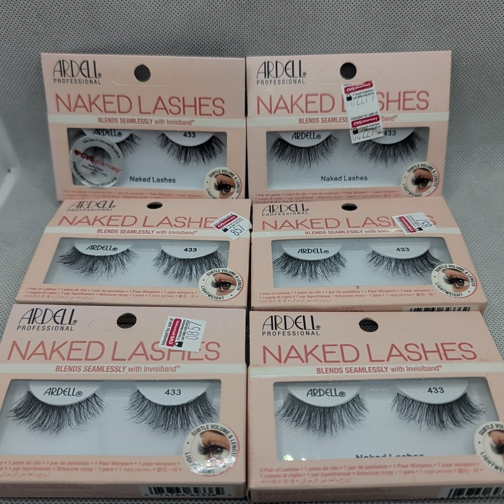 Ardell Naked Lashes #433, 6 Pack