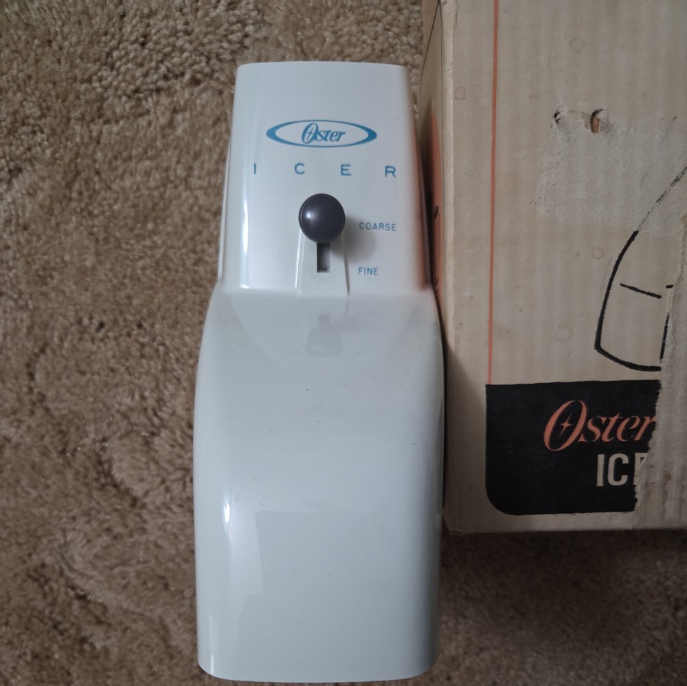 Osterizer Ice Crusher Attachment in its Original box