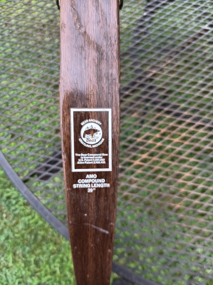 vintage bear whitetail hunter compound bow