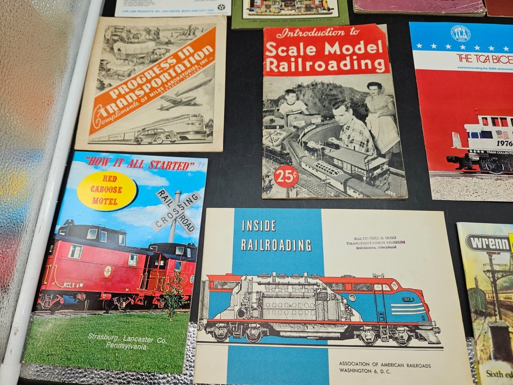 11 Various Vintage CATALOGS Toy Trains