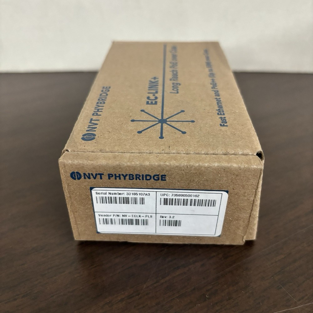NVT Phybridge NV-ECLK-PLS EC-Link+ EoC Adapter