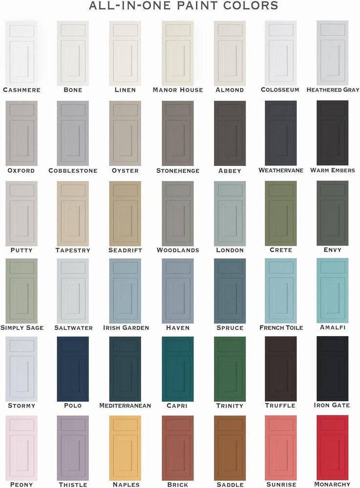 IN-ONE Paint, Linen (off-white), Quart - Durable cabinet