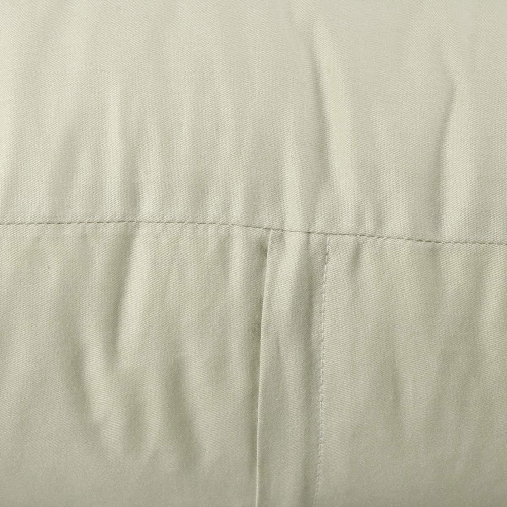 4-Pack 100% Cotton Comfortable Solid Decorative 24x24 inch/ 60x60cm, Beige