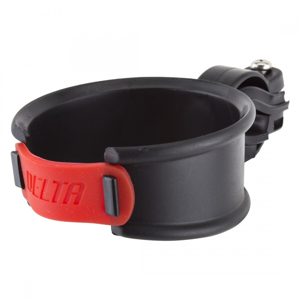 Delta Expanding Beverage Ring - Black | Patent Pending Rubber Strap