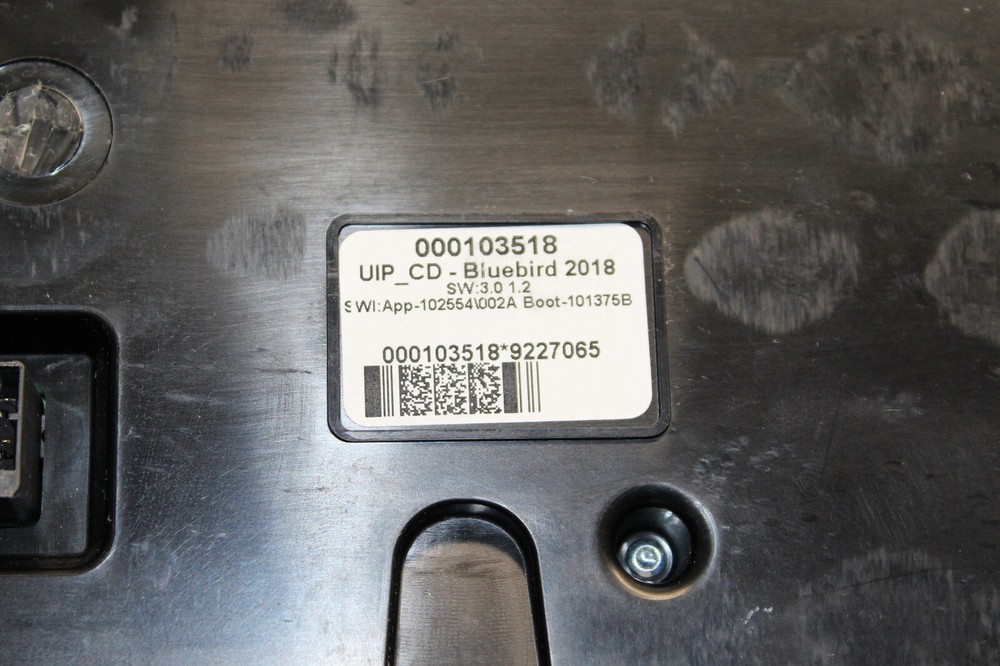 Blue Bird Instrument Cluster 10063240