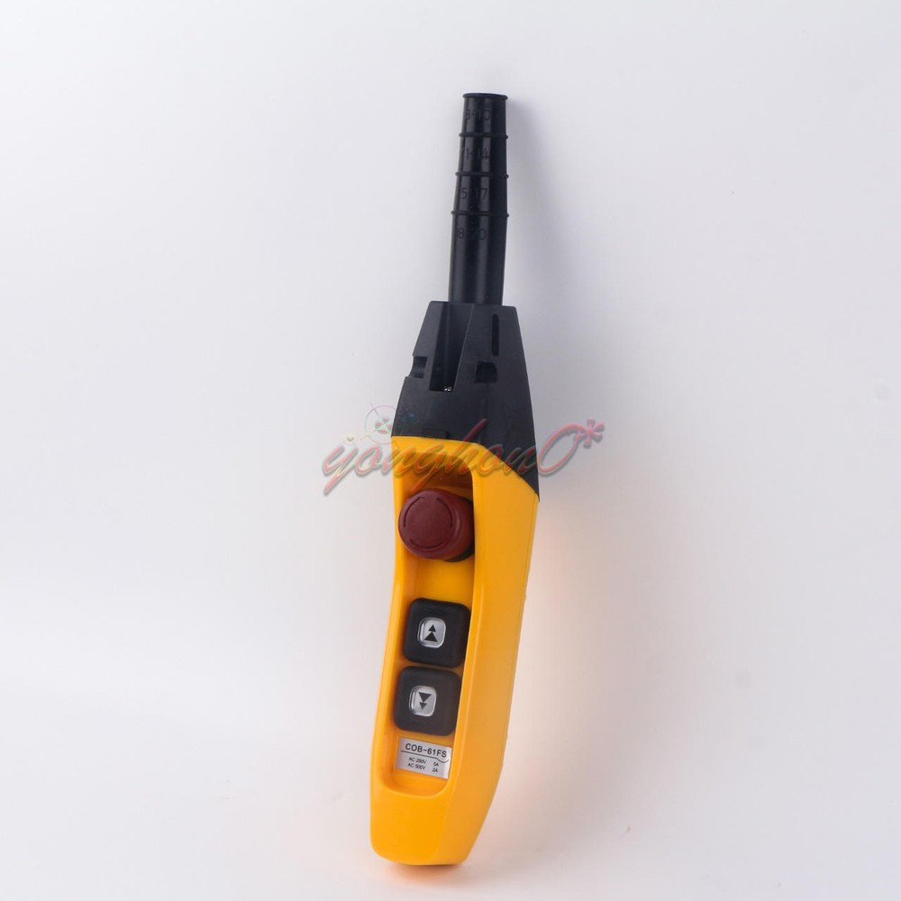 NEW COB-61FS COB Crane Hoist Control Button switch double speed