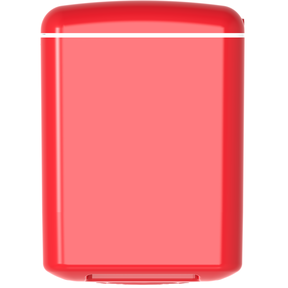 Budweiser Beer Red White Blue Mini Fridge Compact Personal Refrigerator Retro